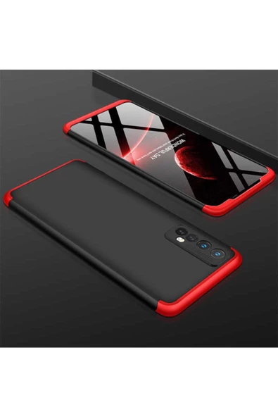 CEPCASE    Realme 7 Kılıf 3 Parça Tam Koruma Zore Ays Kapak