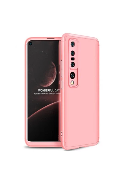 CEPCASE    Xiaomi Mi 10 Pro Kılıf 3 Parça Tam Koruma Zore Ays Kapak