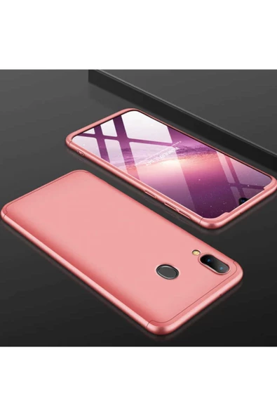 CEPCASE    Huawei P Smart 2019 Kılıf 3 Parça Tam Koruma Zore Ays Kapak
