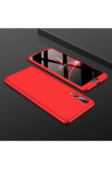 CEPCASE    Huawei P20 Pro Kılıf 3 Parça Tam Koruma Zore Ays Kapak - 1