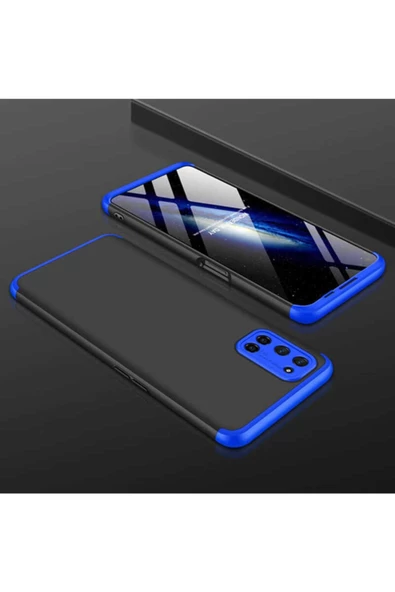 CEPCASE    Oppo A52 Kılıf 3 Parça Tam Koruma Zore Ays Kapak