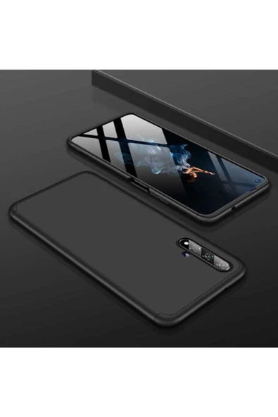 CEPCASE    Huawei Honor 20 Kılıf 3 Parça Tam Koruma Zore Ays Kapak