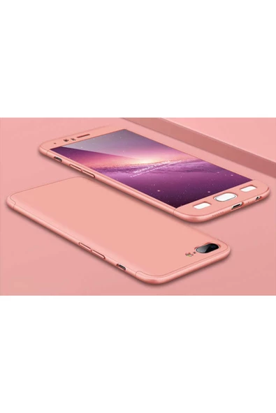 CEPCASE    One Plus 5 Kılıf 3 Parça Tam Koruma Zore Ays Kapak
