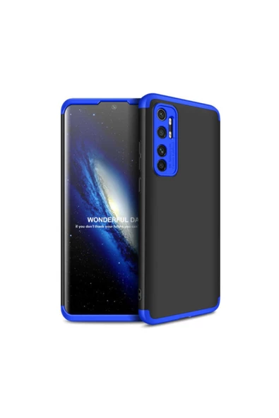 CEPCASE    Xiaomi Mi Note 10 Lite Kılıf 3 Parça Tam Koruma Zore Ays Kapak