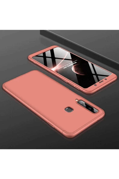 CEPCASE    Galaxy A9 2018 Kılıf 3 Parça Tam Koruma Zore Ays Kapak - 1