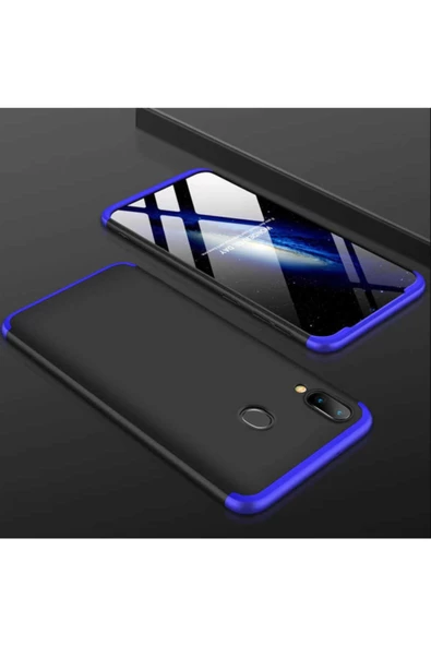 CEPCASE    Huawei P Smart 2019 Kılıf 3 Parça Tam Koruma Zore Ays Kapak