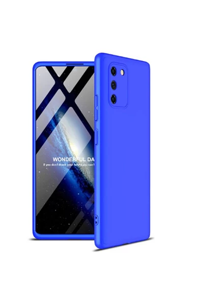CEPCASE    Galaxy A91 (s10 Lite) Kılıf 3 Parça Tam Koruma Zore Ays Kapak