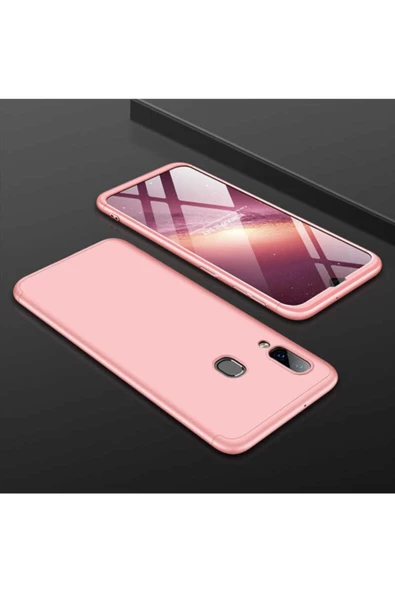 CEPCASE    Galaxy A10s Kılıf 3 Parça Tam Koruma Zore Ays Kapak - 1