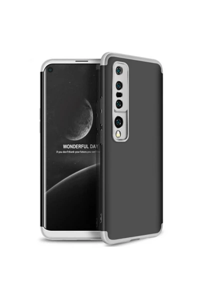 CEPCASE    Xiaomi Mi 10 Pro Kılıf 3 Parça Tam Koruma Zore Ays Kapak