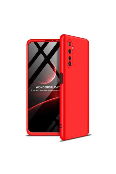 CEPCASE    Realme 6 Pro Kılıf 3 Parça Tam Koruma Zore Ays Kapak