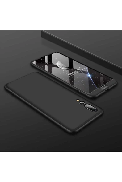 CEPCASE    Huawei P20 Pro Kılıf 3 Parça Tam Koruma Zore Ays Kapak - 1