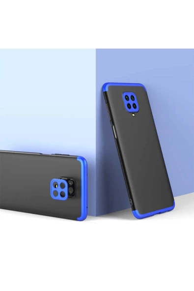 CEPCASE    Xiaomi Redmi Note 9 Pro Kılıf 3 Parça Tam Koruma Zore Ays Kapak