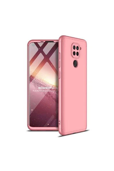 CEPCASE    Xiaomi Redmi Note 9 Kılıf 3 Parça Tam Koruma Zore Ays Kapak