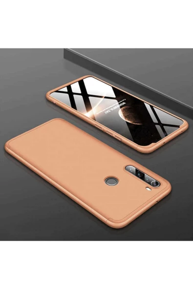CEPCASE    Xiaomi Redmi Note 8 Kılıf 3 Parça Tam Koruma Zore Ays Kapak