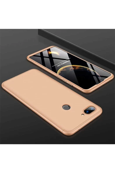 CEPCASE    Xiaomi Mi 8 Lite Kılıf 3 Parça Tam Koruma Zore Ays Kapak
