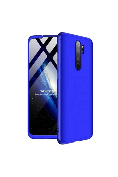 CEPCASE    Xiaomi Redmi Note 8 Pro Kılıf 3 Parça Tam Koruma Zore Ays Kapak