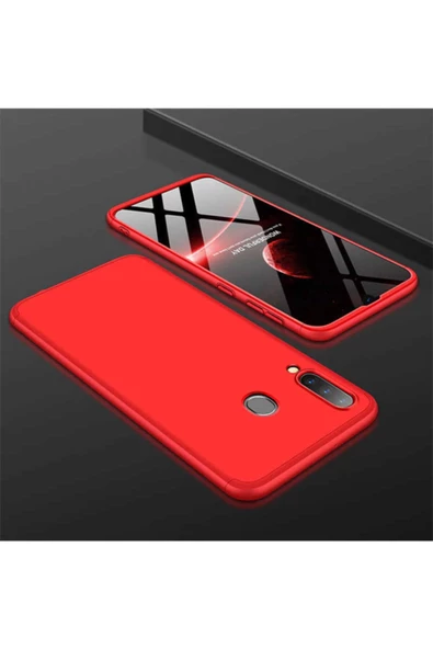 CEPCASE Galaxy A70 Kılıf 3 Parça Tam Koruma Zore Ays Kapak ürün görseli 1