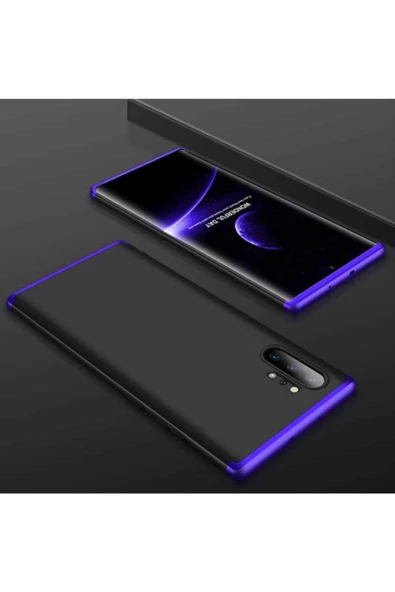 CEPCASE    Galaxy Note 10 Plus Kılıf 3 Parça Tam Koruma Zore Ays Kapak