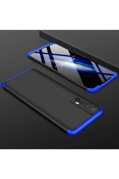 CEPCASE    Realme 7 Kılıf 3 Parça Tam Koruma Zore Ays Kapak