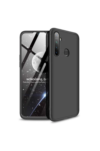 CEPCASE    Realme 5 Kılıf 3 Parça Tam Koruma Zore Ays Kapak - 1