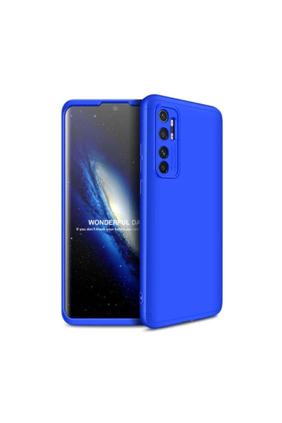 CEPCASE    Xiaomi Mi Note 10 Lite Kılıf 3 Parça Tam Koruma Zore Ays Kapak