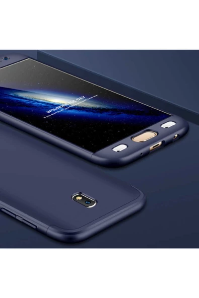 CEPCASE    Galaxy J530 Pro Kılıf 3 Parça Tam Koruma Zore Ays Kapak - 1