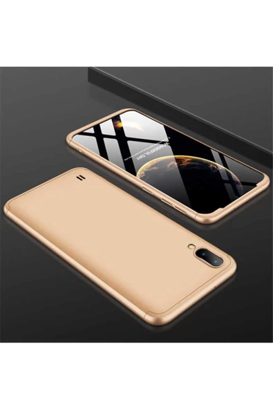 CEPCASE    Galaxy M10 Kılıf 3 Parça Tam Koruma Zore Ays Kapak ürün görseli 1