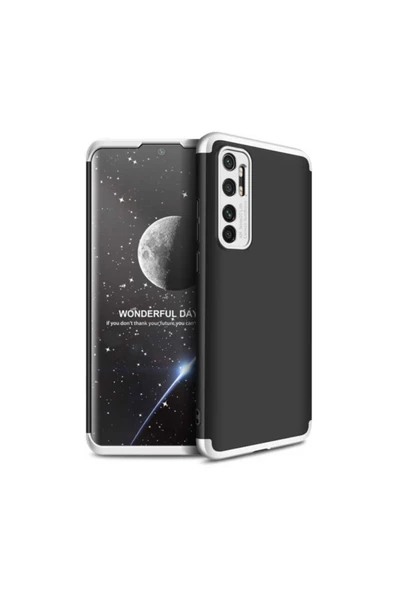 CEPCASE    Xiaomi Mi Note 10 Lite Kılıf 3 Parça Tam Koruma Zore Ays Kapak