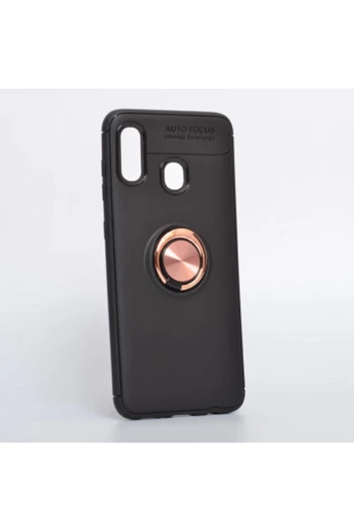 CEPCASE    Samsung Galaxy A30 Kılıf Yüzüklü Standlı Soft Parmak Izi Bırakmaz Kapak ürün görseli