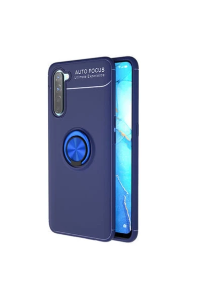 CEPCASE    Oppo Reno 3 Kılıf Yüzüklü Standlı Soft Parmak Izi Bırakmaz Kapak ürün görseli