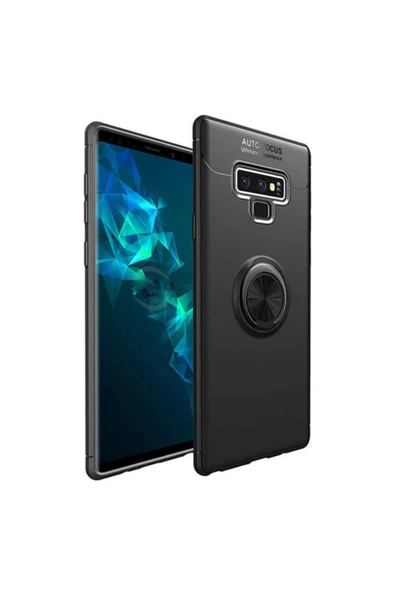 CEPCASE    Samsung Galaxy Note 9 Kılıf Yüzüklü Standlı Soft Parmak Izi Bırakmaz Kapak ürün görseli