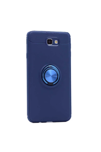 CEPCASE    Samsung Galaxy J7 Prime Kılıf Yüzüklü Standlı Soft Parmak Izi Bırakmaz Kapak ürün görseli
