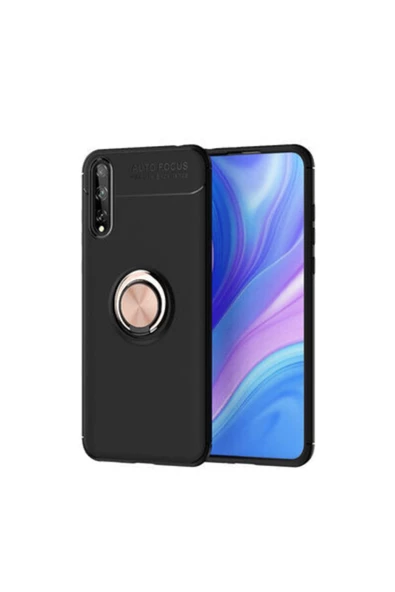 CEPCASE    Huawei P Smart S Kılıf Yüzüklü Standlı Soft Parmak Izi Bırakmaz Kapak ürün görseli