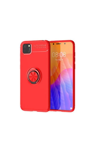 CEPCASE    Huawei Y5p Kılıf Yüzüklü Standlı Soft Parmak Izi Bırakmaz Kapak ürün görseli