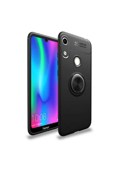 CEPCASE    Huawei Y6s 2019 Kılıf Yüzüklü Standlı Soft Parmak Izi Bırakmaz Kapak
