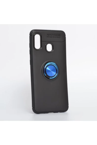 CEPCASE    Samsung Galaxy A30 Kılıf Yüzüklü Standlı Soft Parmak Izi Bırakmaz Kapak ürün görseli