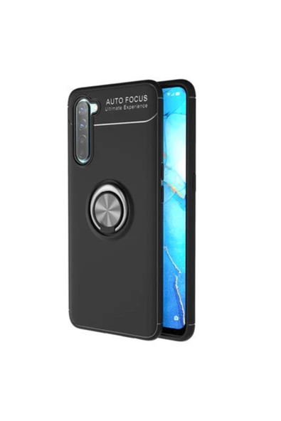 CEPCASE    Oppo A91 Kılıf Yüzüklü Standlı Soft Parmak Izi Bırakmaz Kapak ürün görseli