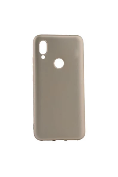 CEPCASE    Xiaomi Redmi 7 Kılıf Yumuşak Ince Soft Pürüzsüz Silikon Kapak Ve Nano Cam Koruma