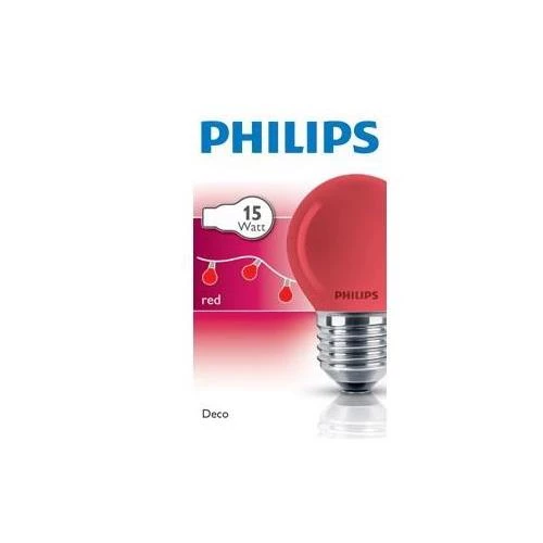 Philips Party 15W E27 220-240V P45 Bl 1Ct/10X10f