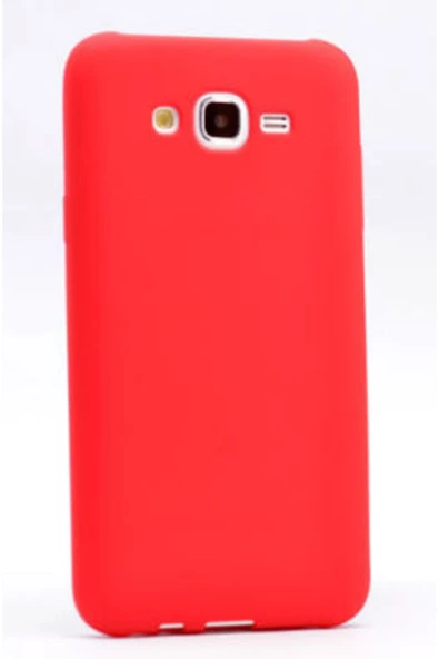 CEPCASE    Samsung Galaxy J7 Kılıf Yumuşak Ince Soft Pürüzsüz Silikon Kapak Ve Nano Cam Koruma