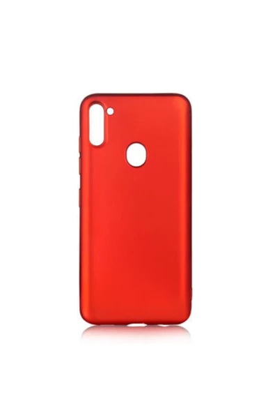 CEPCASE    Samsung Galaxy A11 Kılıf Yumuşak Ince Soft Pürüzsüz Silikon Kapak Ve Nano Cam Koruma