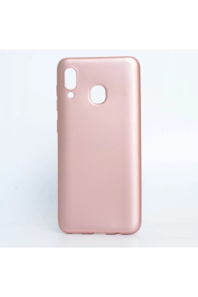 CEPCASE    Samsung Galaxy A30 Kılıf Yumuşak Ince Soft Pürüzsüz Silikon Kapak Ve Nano Cam Koruma