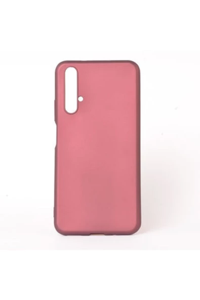 CEPCASE    Huawei Honor 20 Kılıf Yumuşak Ince Soft Pürüzsüz Silikon Kapak Ve Nano Cam Koruma