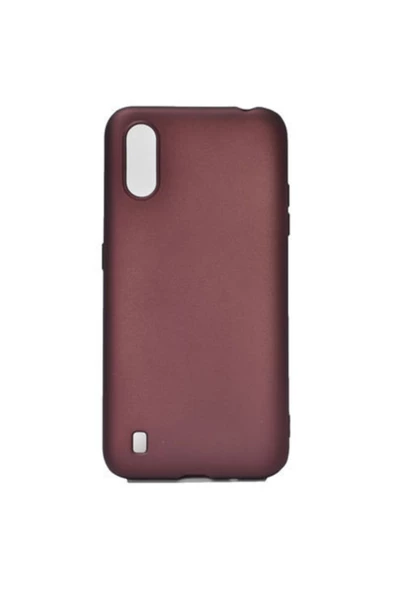 CEPCASE    Samsung Galaxy A01 Kılıf Yumuşak Ince Soft Pürüzsüz Silikon Kapak