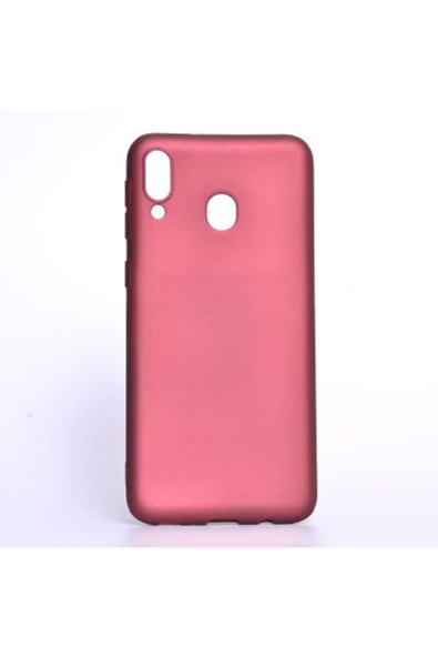 CEPCASE    Samsung Galaxy M20 Kılıf Yumuşak Ince Soft Pürüzsüz Silikon Kapak Ve Nano Cam Koruma