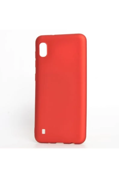 CEPCASE    Samsung Galaxy A10 Kılıf Yumuşak Ince Soft Pürüzsüz Silikon Kapak Ve Nano Cam Koruma