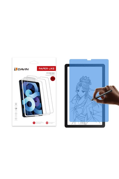 CEPCASE    Lenovo Tab M9 Ekran Koruyucu Paper Like Mat Yüzey Kağıt Hissi Nano Kırılmaz Koruma Renksiz