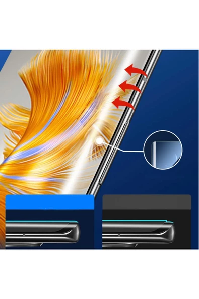 CEPCASE    Galaxy S24 Ultra Ekran Koruyucu Easy App Tak Yapıştır Silikon Tam Kapan Ekran Koruma Siyah - 6