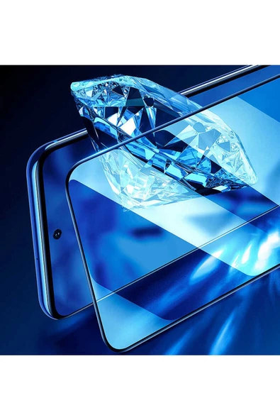CEPCASE    Samsung Galaxy S21 Plus Ekran Koruyucu Ultra Temper 9H Cam Extremely Robust Ekran Siyah - 6
