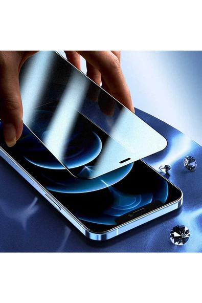 CEPCASE    iPhone 12 Ekran koruyucu uyumlu Hayalet Ekran Temperli Cam Privacy Ekran Koruyucu - 5